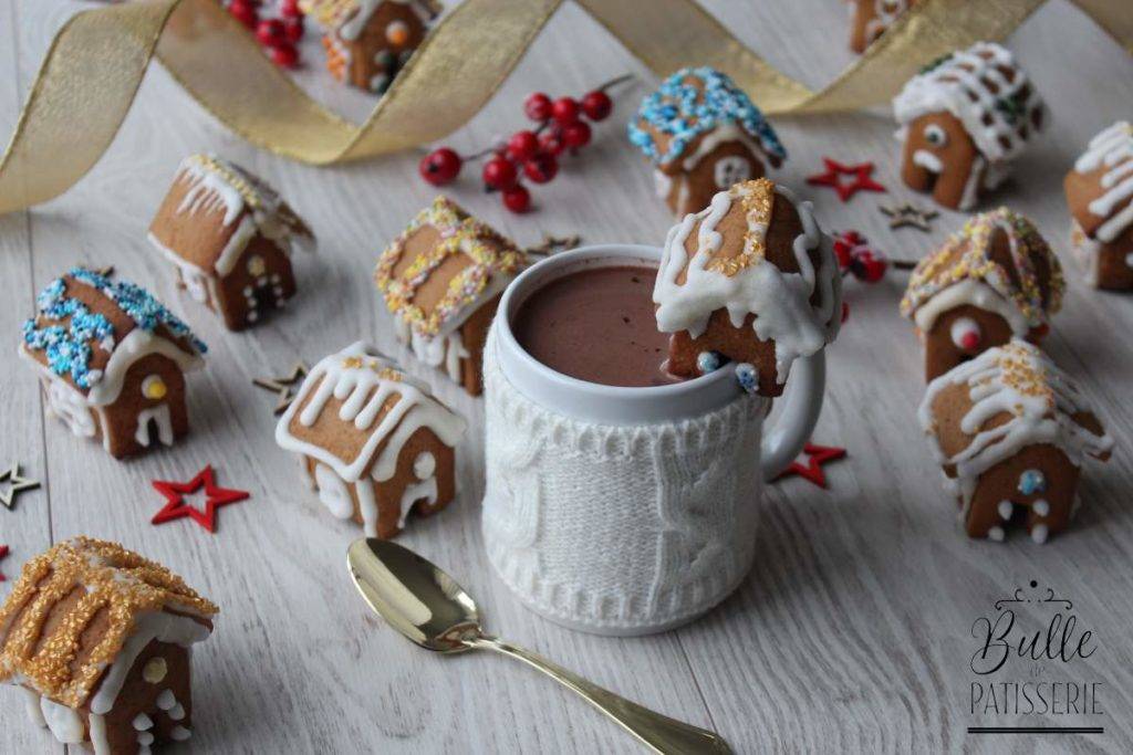 Mini maisons en pain d’épice