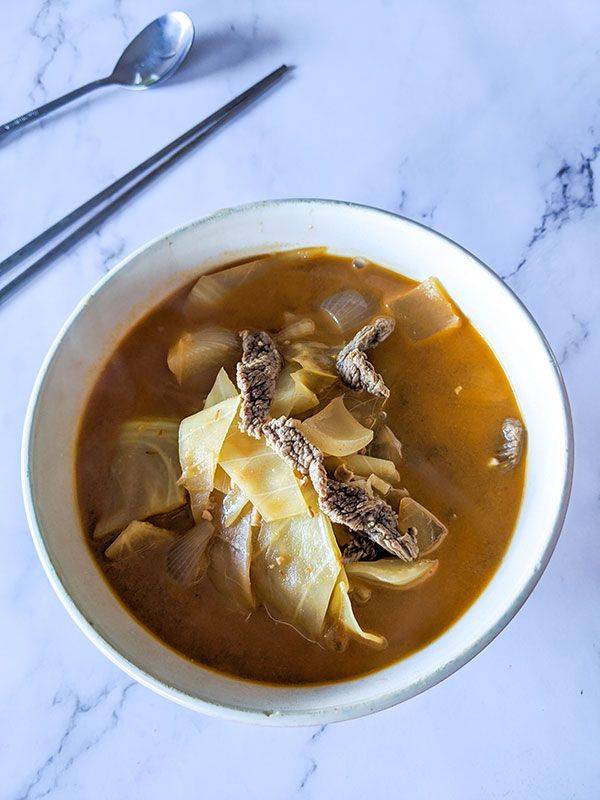 Recette au curry de soupe Sapporo |